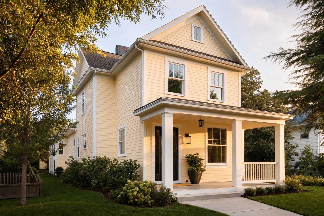 Cancun by Benjamin Moore on exterior