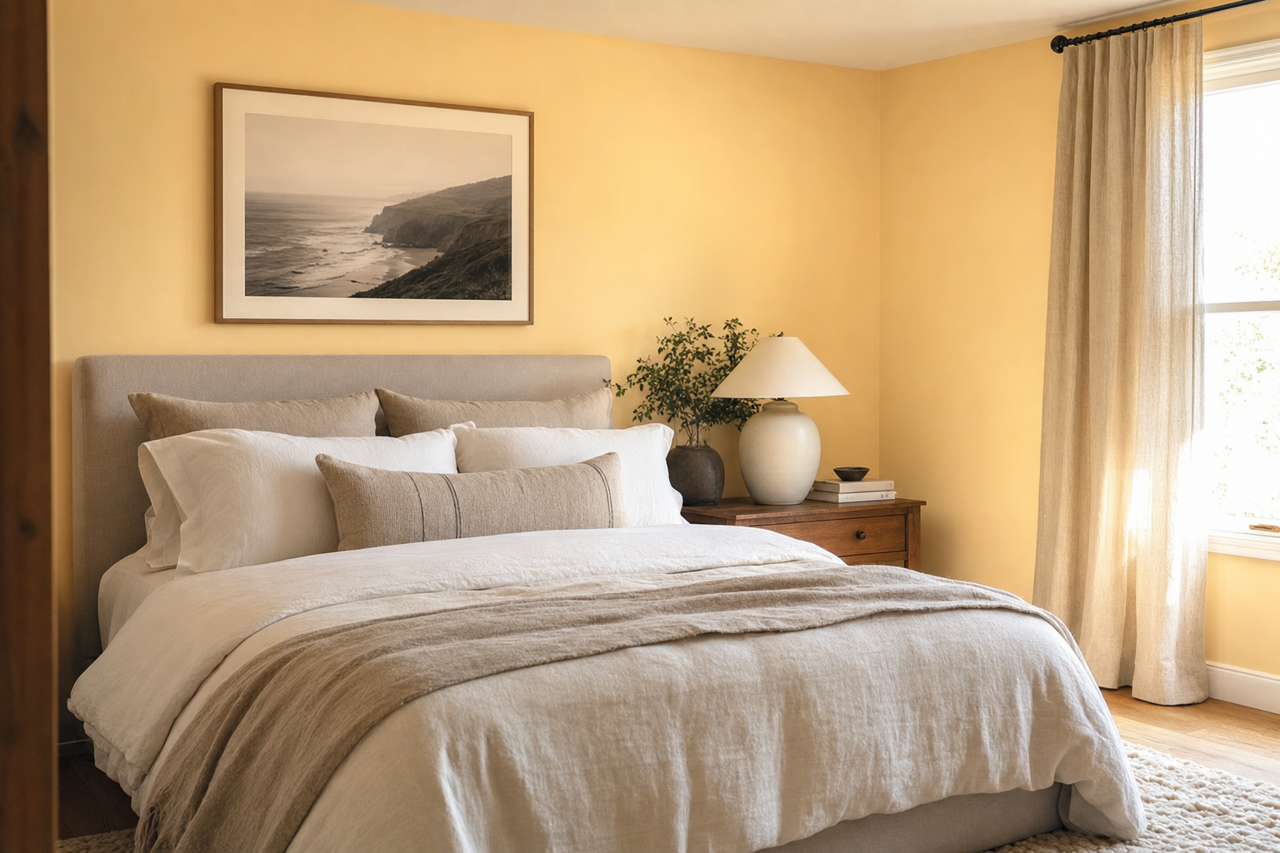 Lighthouse by Benjamin Moore on interiors