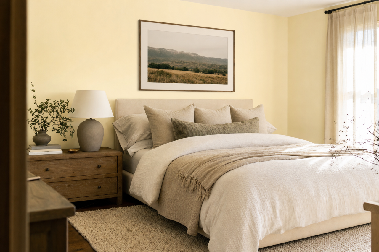 Milkyway by Benjamin Moore on interiors