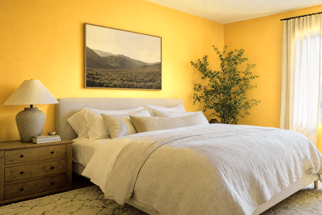 American by Benjamin Moore on interiors