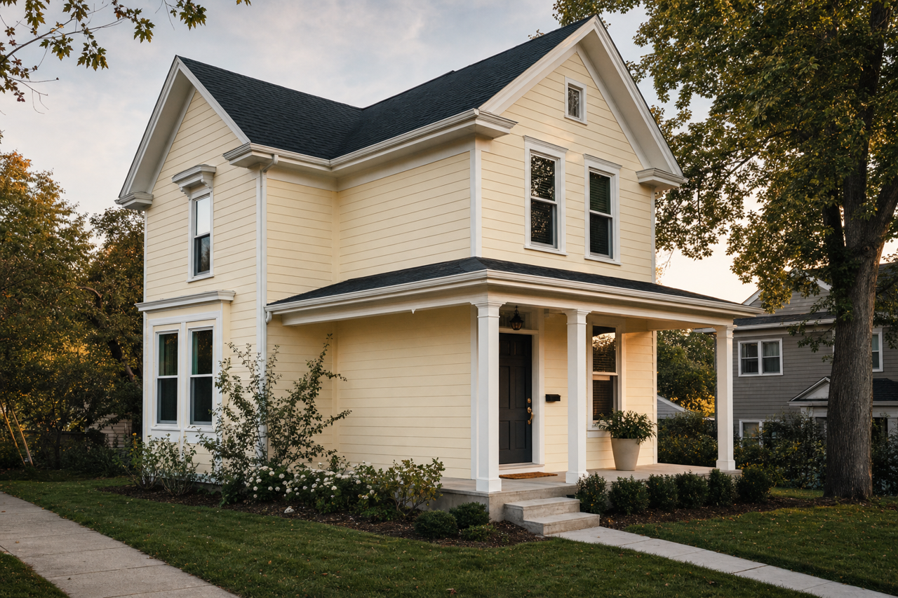 Lightning by Benjamin Moore on exterior