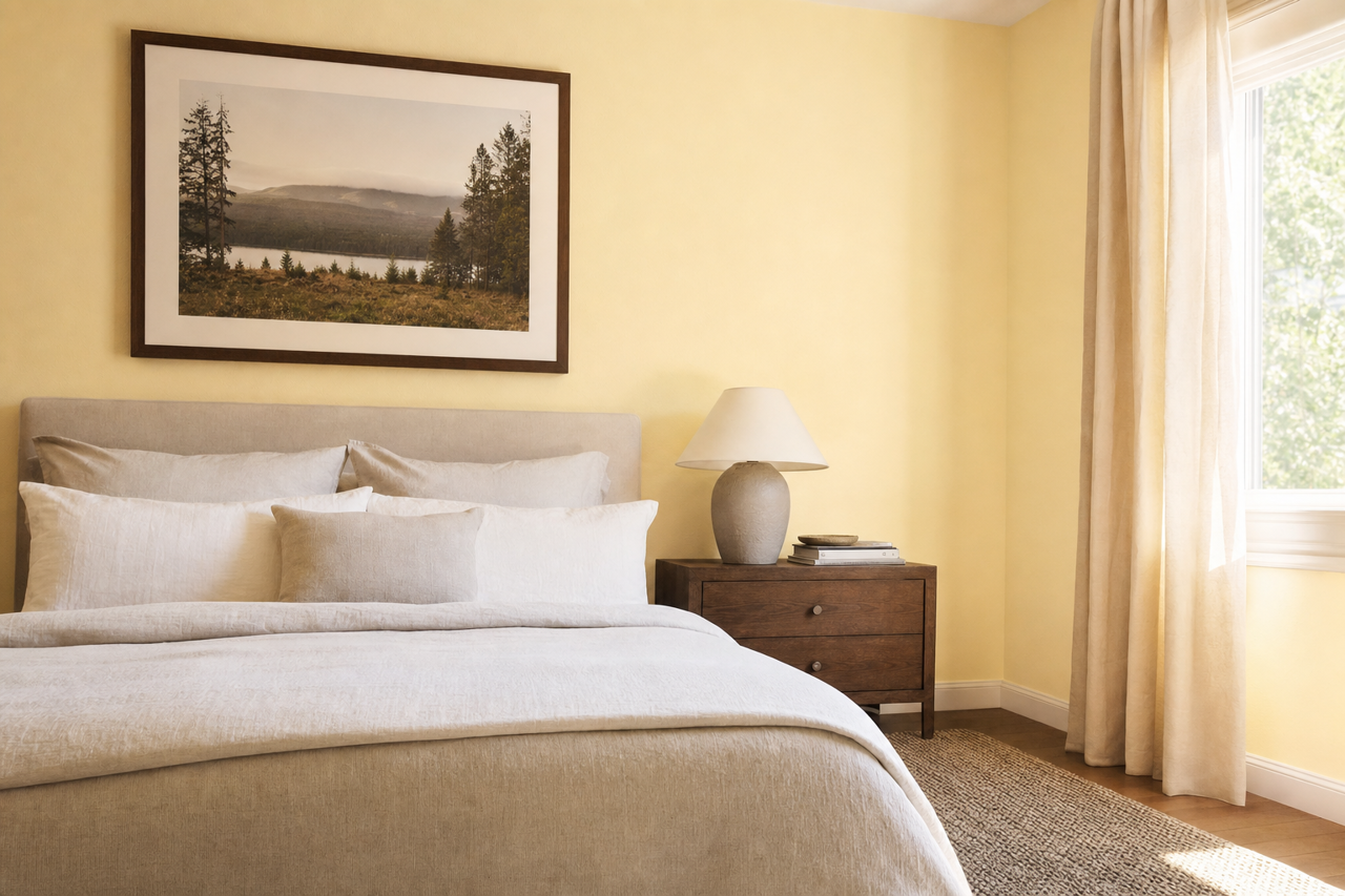 Lightning by Benjamin Moore on interiors