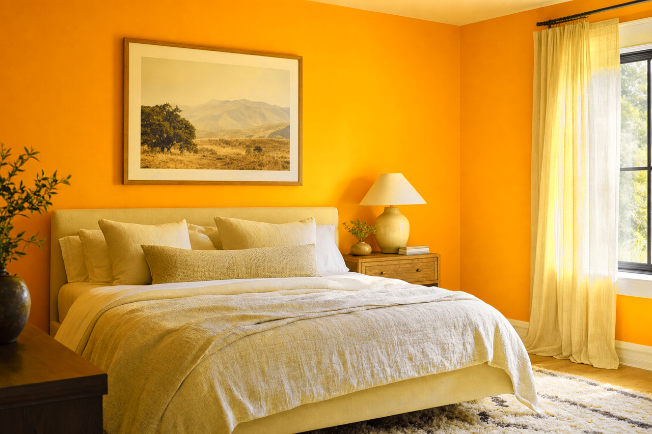 Bumble by Benjamin Moore on interiors