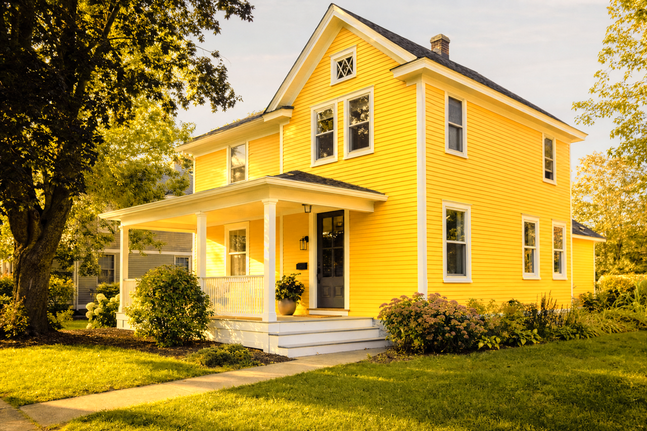 Sparkling by Benjamin Moore on exterior