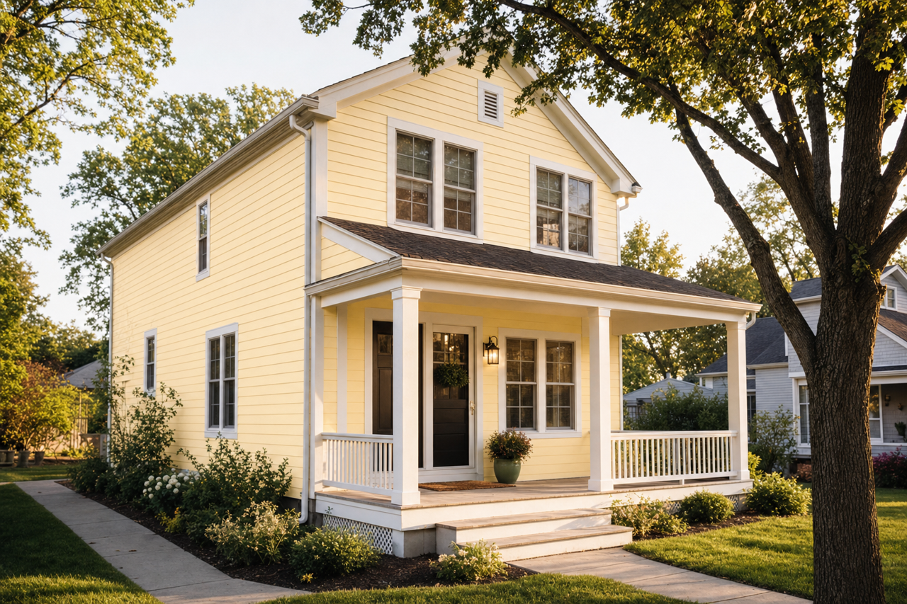 Provence by Benjamin Moore on exterior
