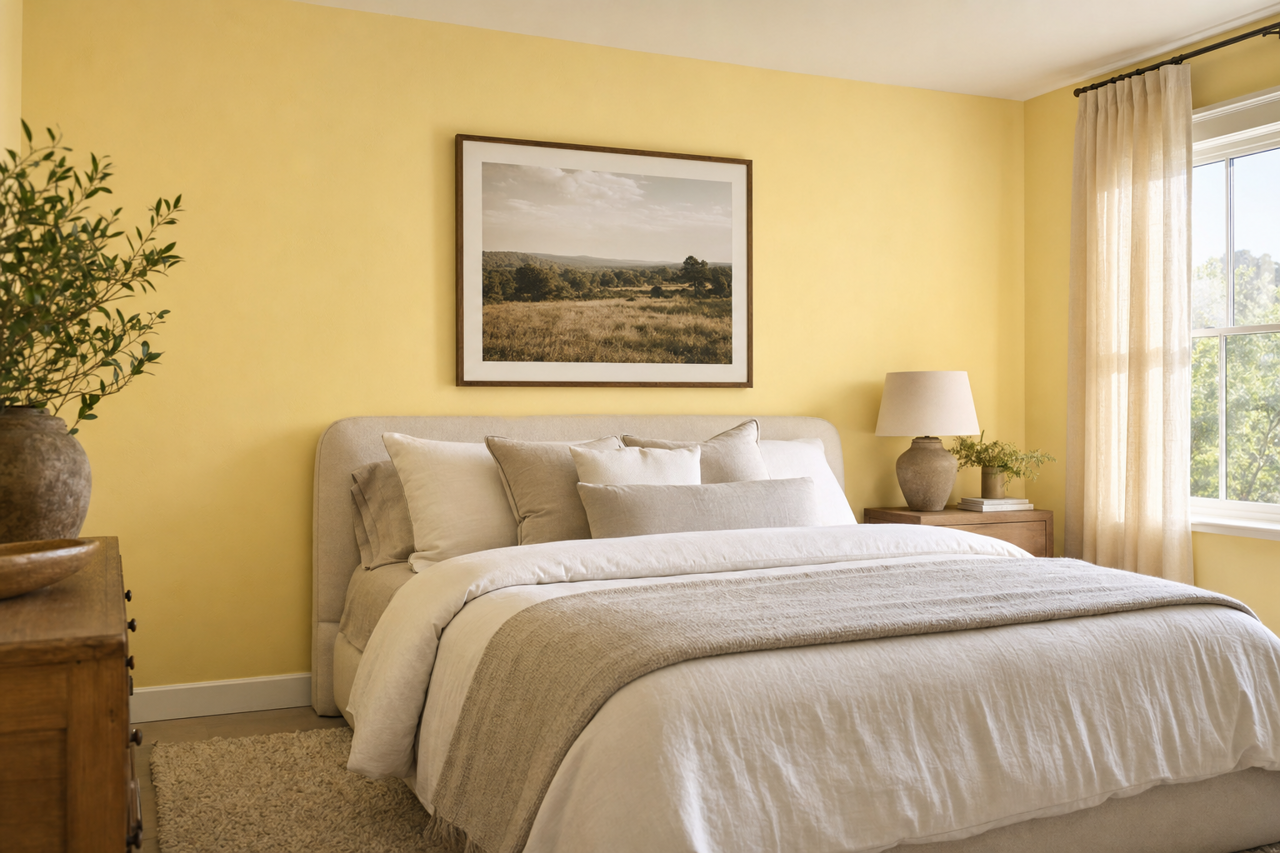 Provence by Benjamin Moore on interiors