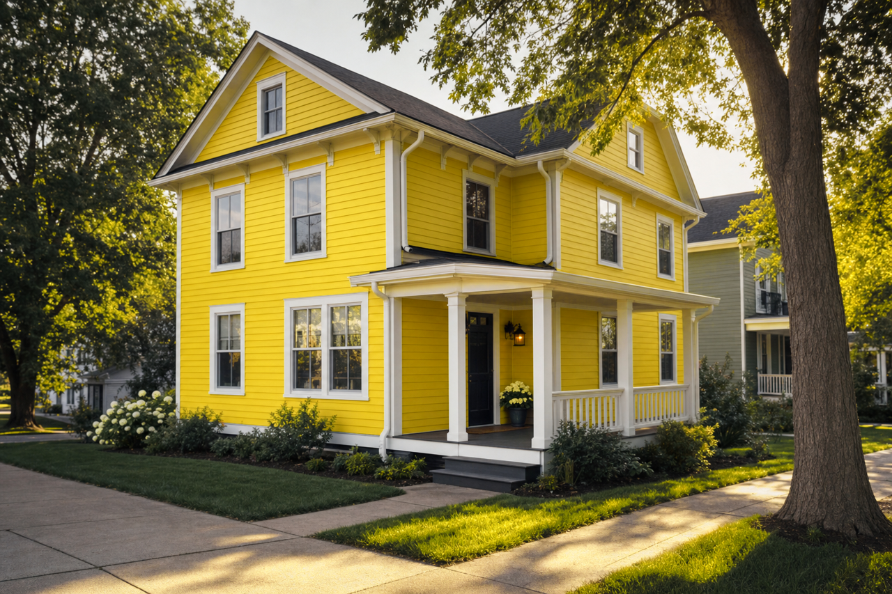 Eve by Benjamin Moore on exterior