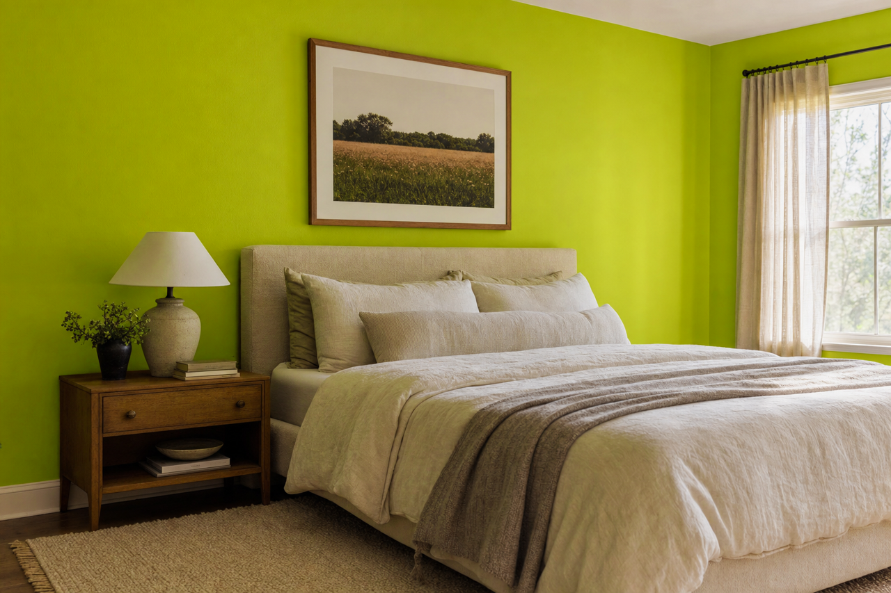 Margarita by Benjamin Moore on interiors