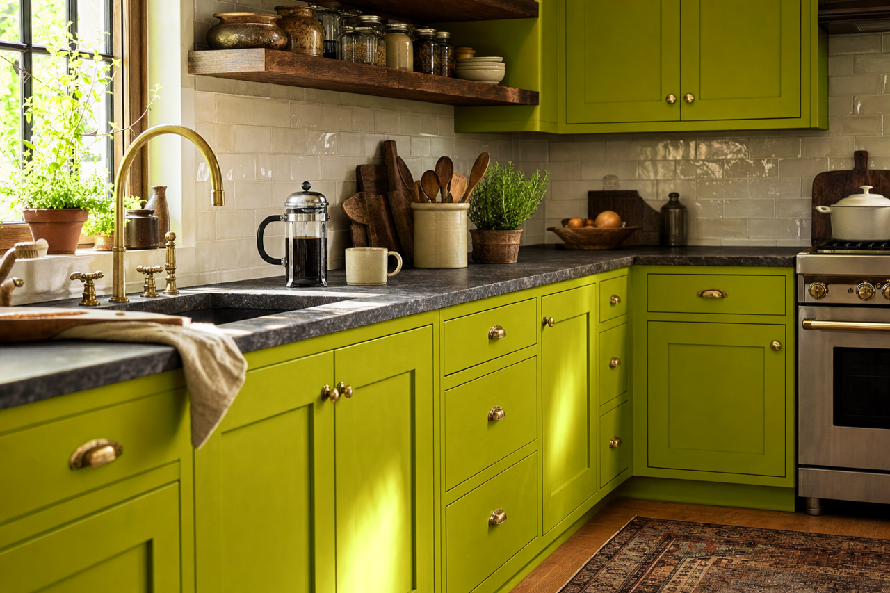 Dark by Benjamin Moore on cabinets