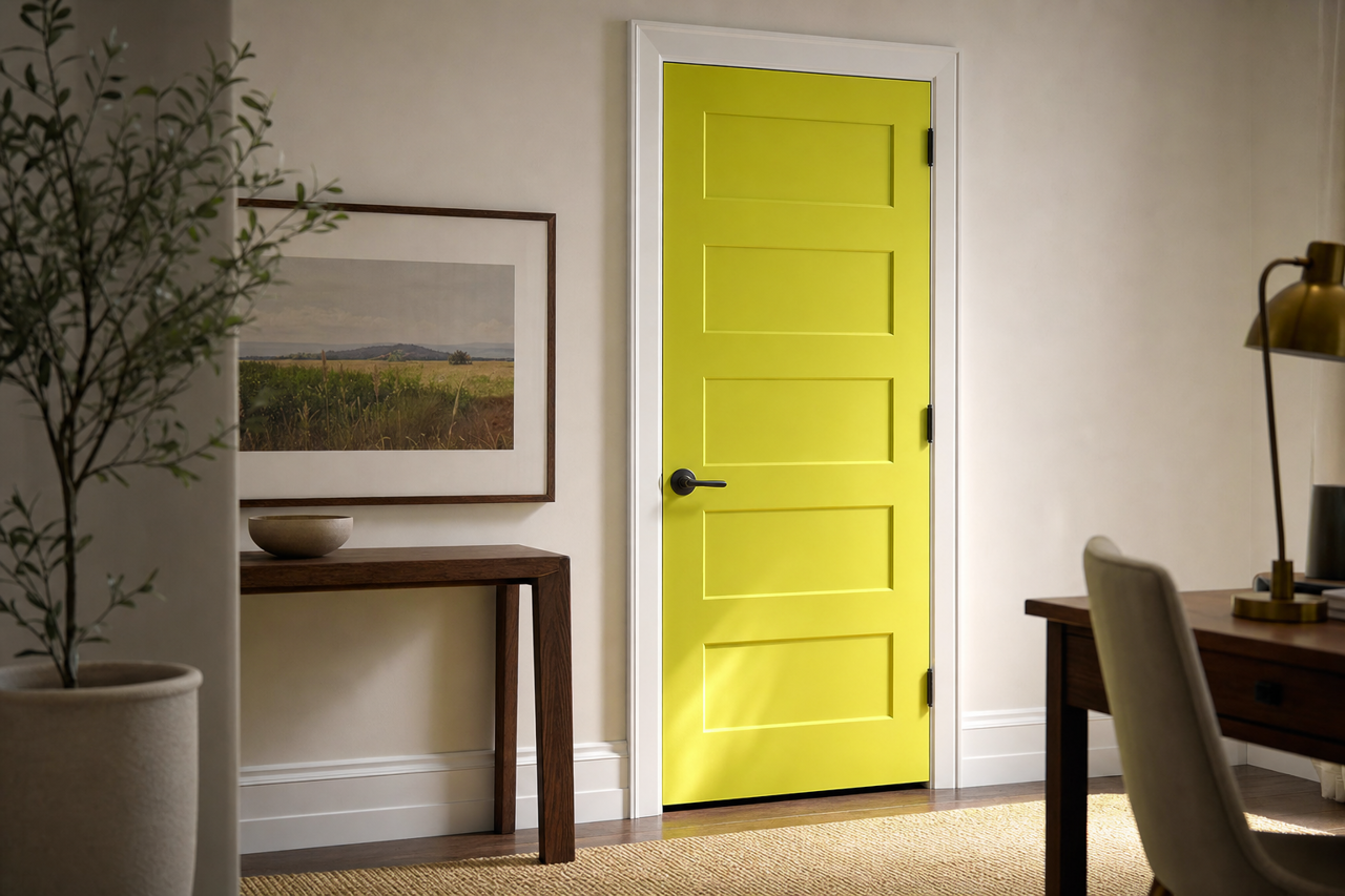 Eccentric by Benjamin Moore on interior-doors