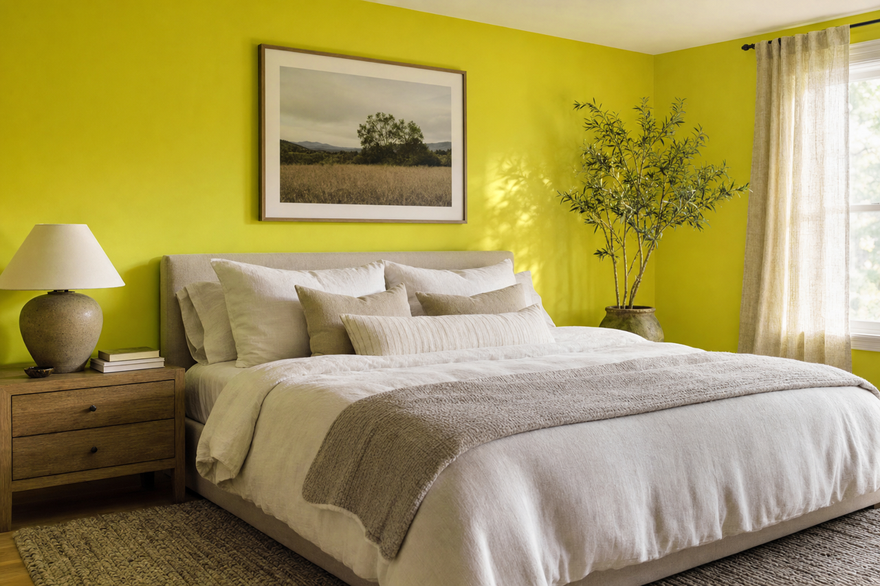Eccentric by Benjamin Moore on interiors