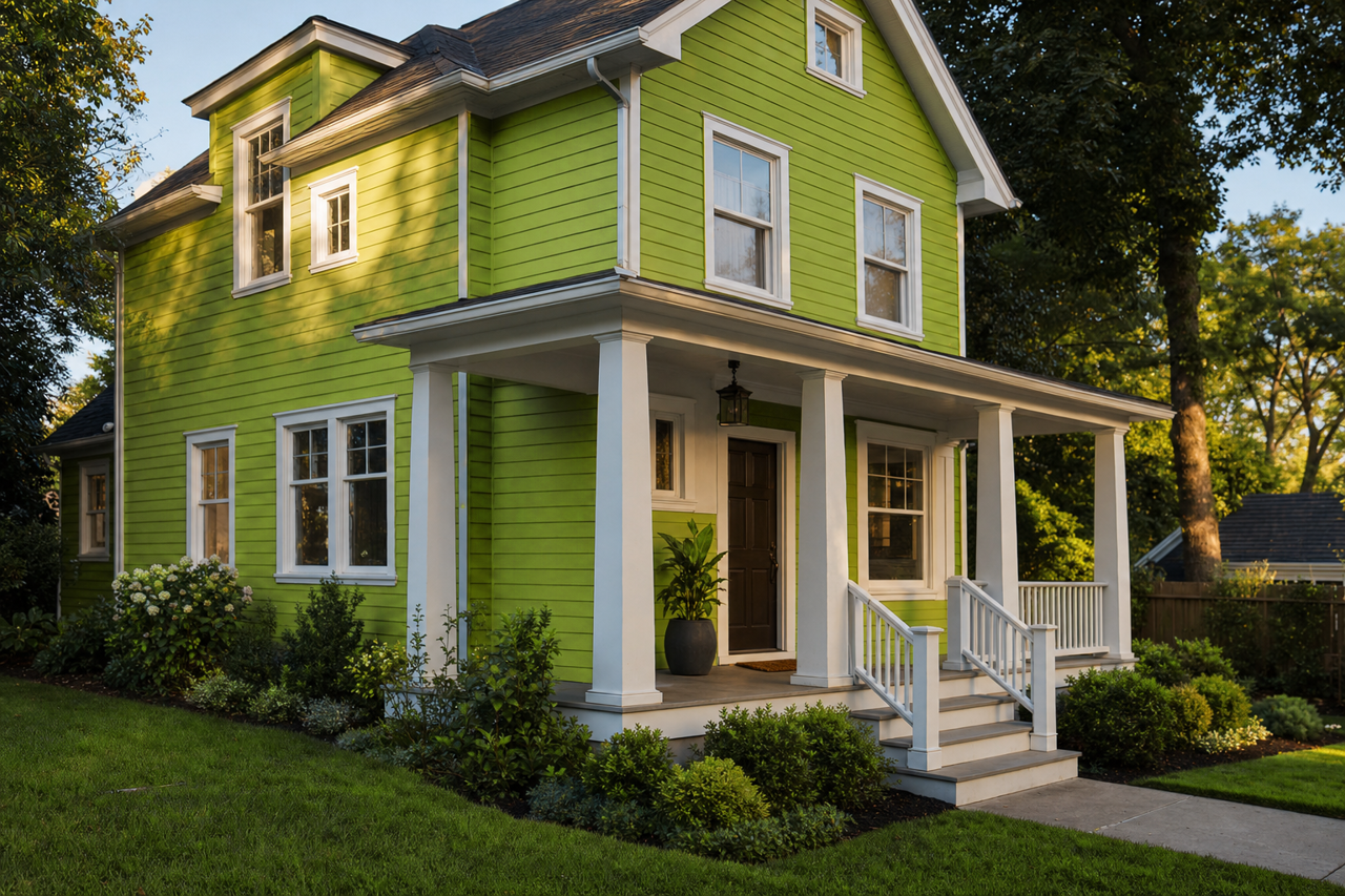 Douglas by Benjamin Moore on exterior