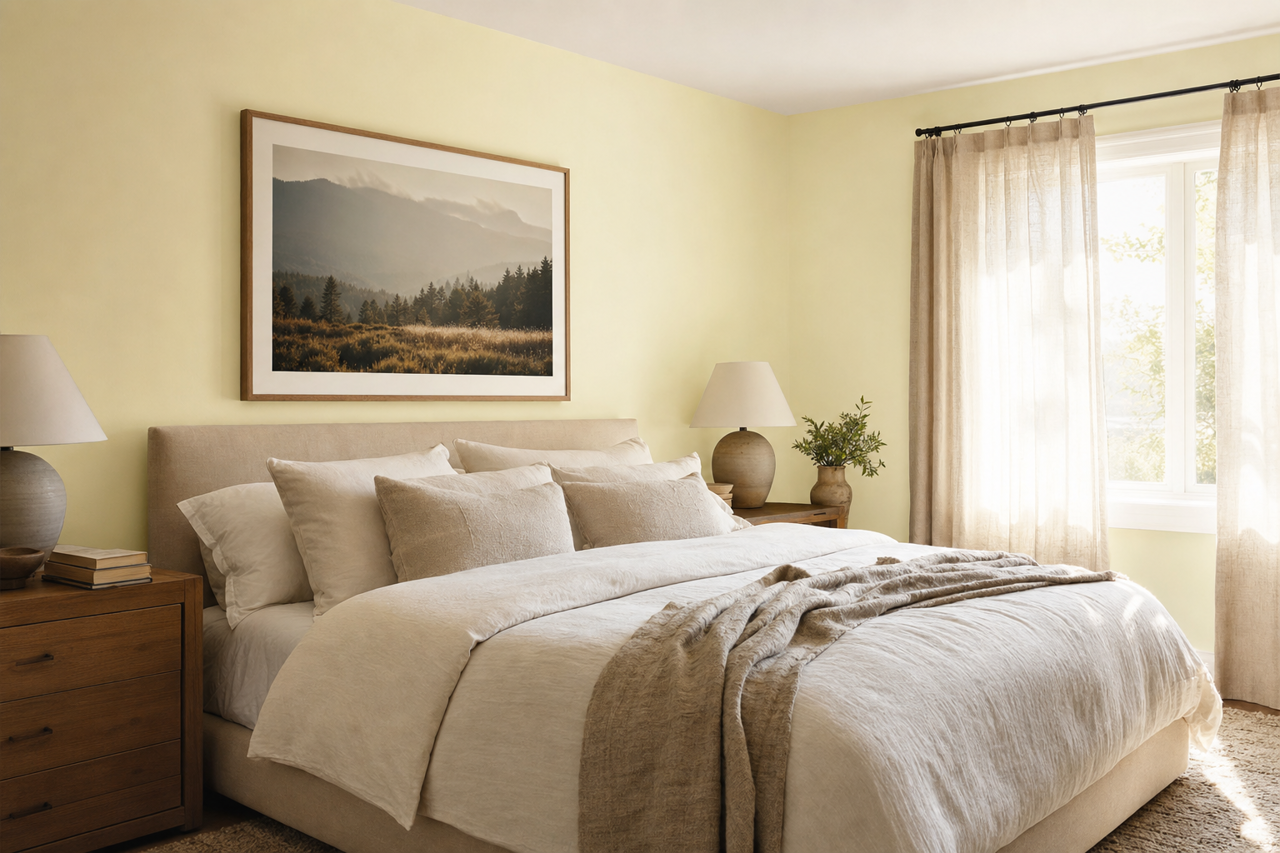 Seahorse by Benjamin Moore on interiors