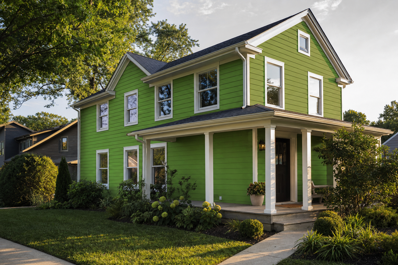 Baby by Benjamin Moore on exterior