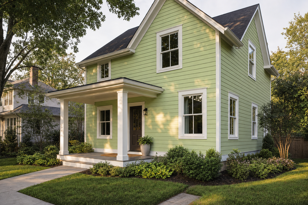 Stem by Benjamin Moore on exterior
