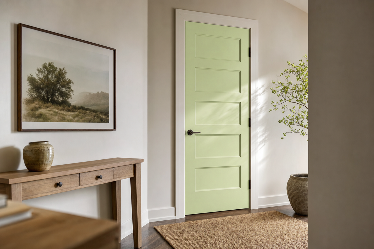 Potpourri by Benjamin Moore on interior-doors