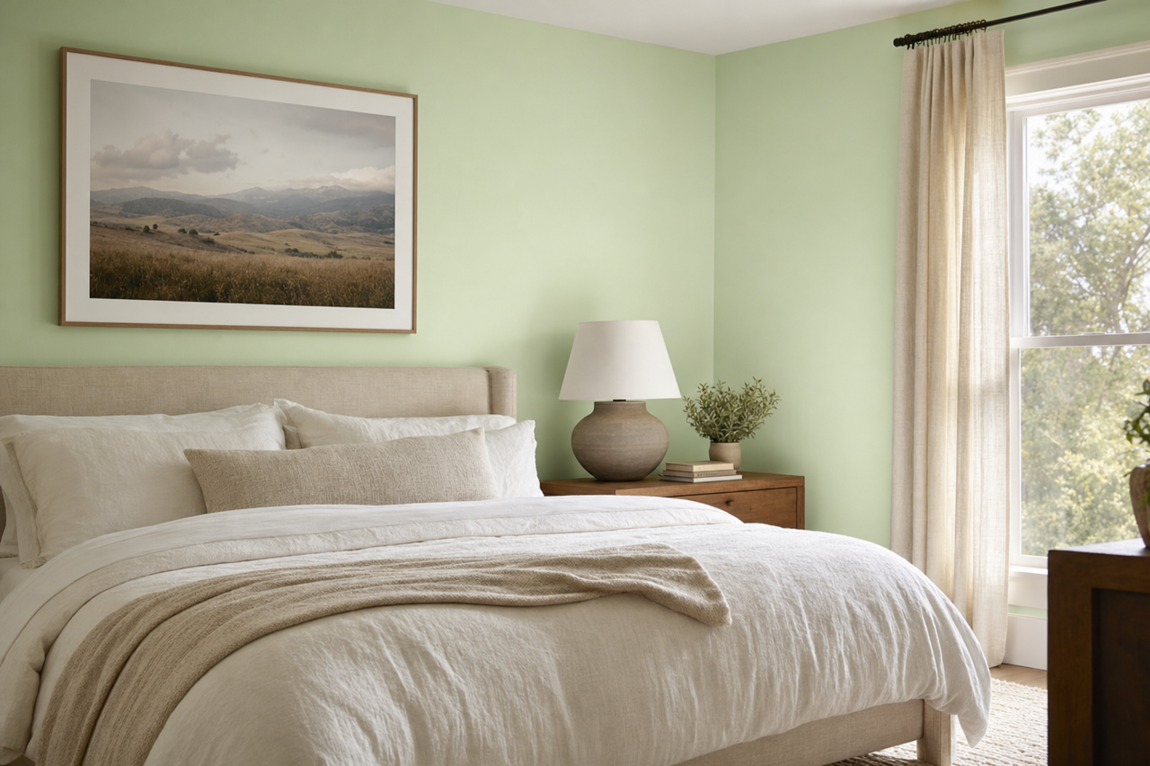 Citra by Benjamin Moore on interiors