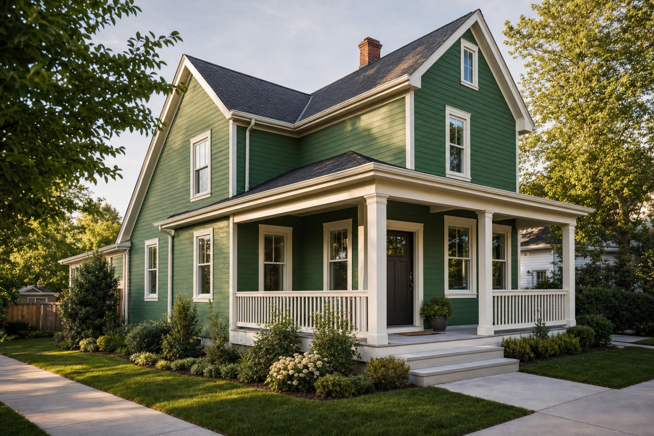 Vine by Benjamin Moore on exterior