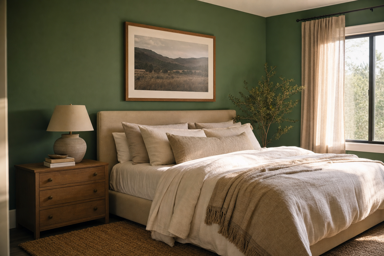 Vine by Benjamin Moore on interiors