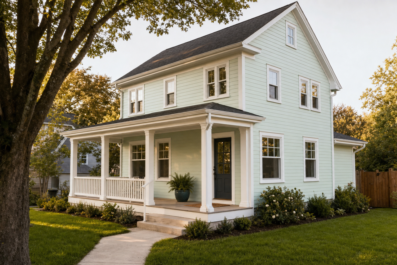 Italian by Benjamin Moore on exterior