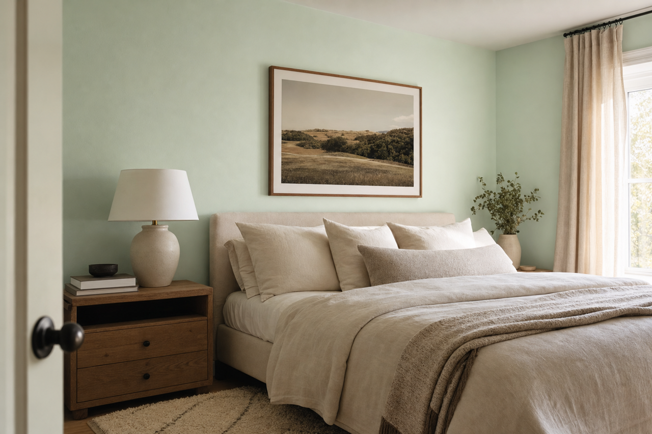 Italian by Benjamin Moore on interiors