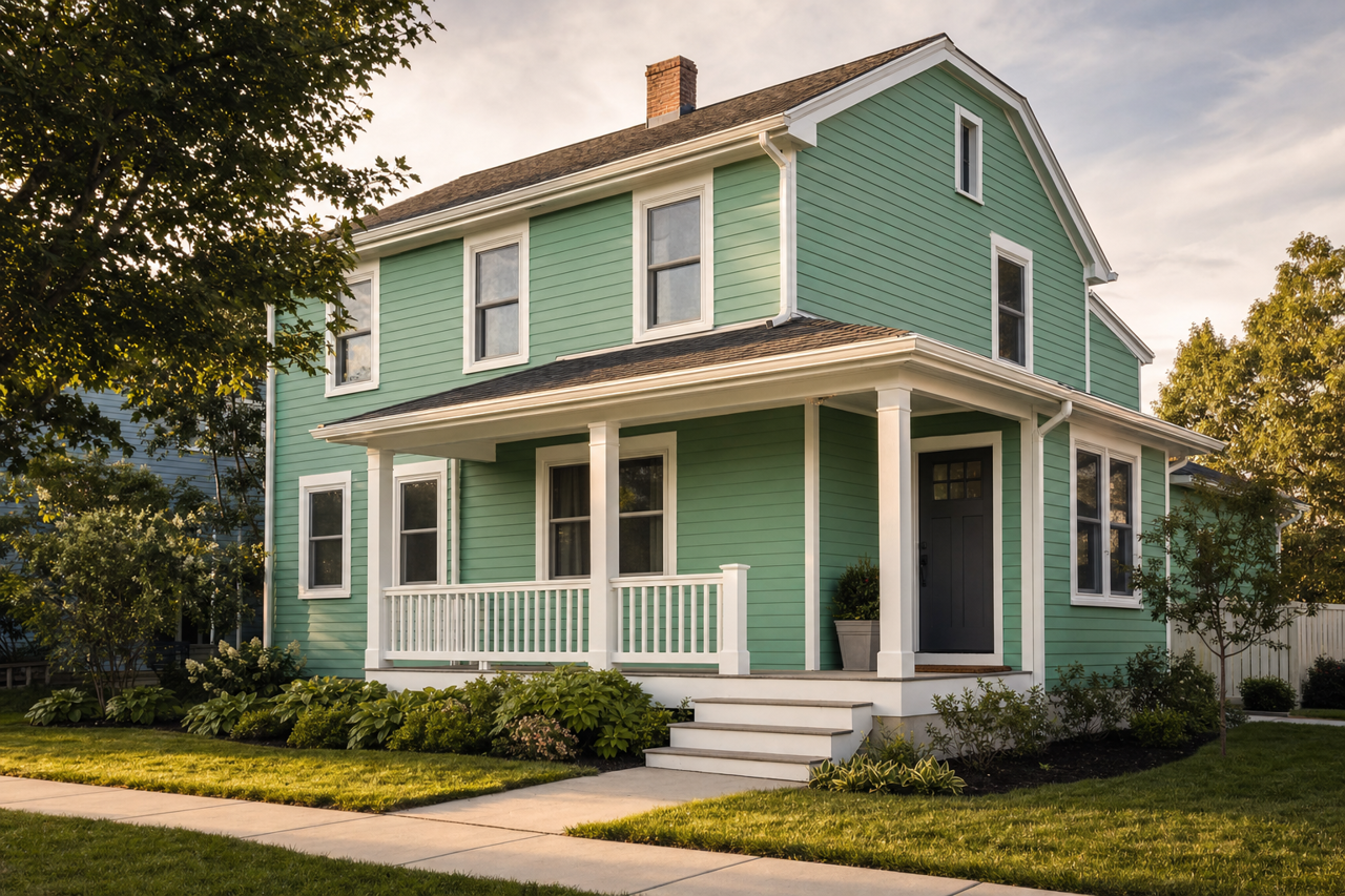 Meadowlands by Benjamin Moore on exterior