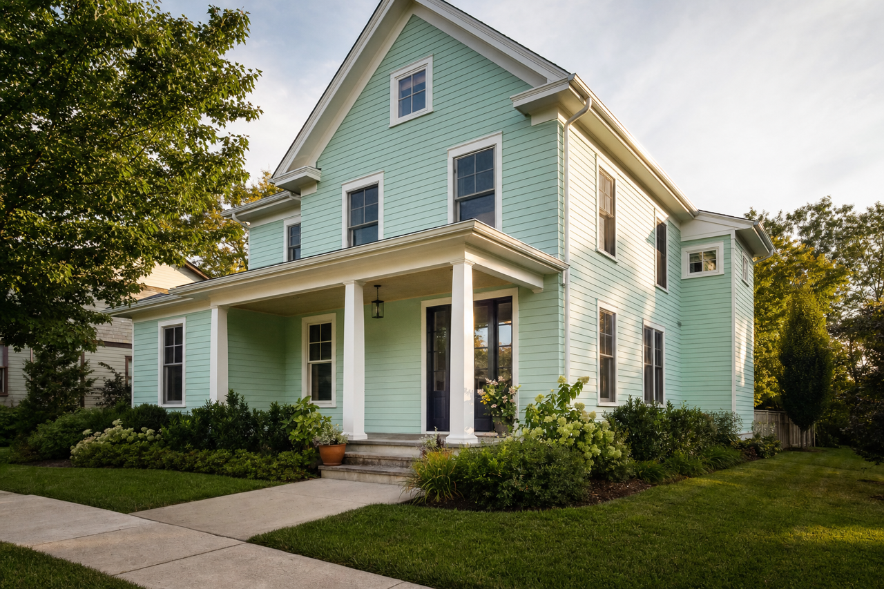 Marina by Benjamin Moore on exterior