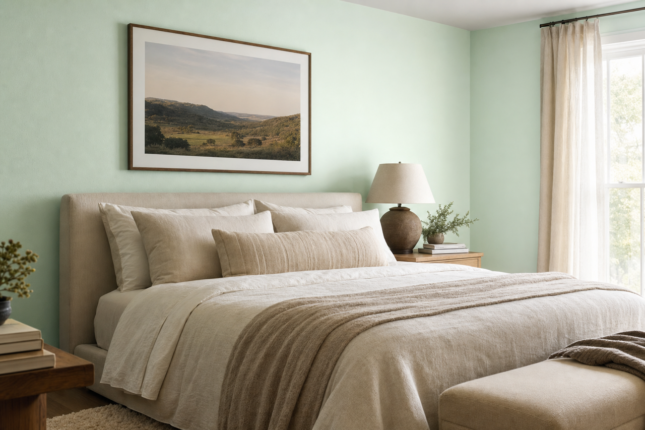 Crème by Benjamin Moore on interiors