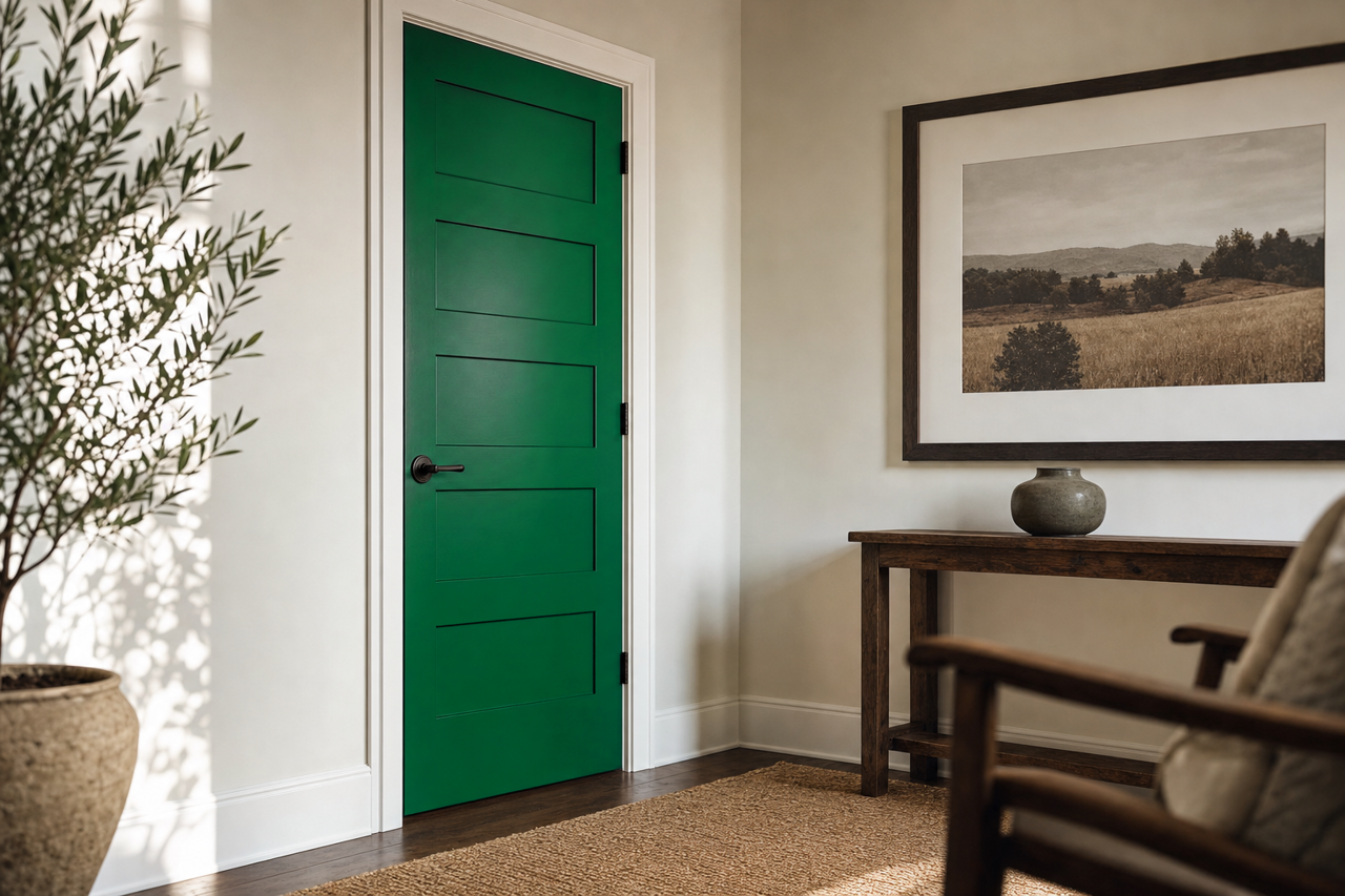 Amazon by Benjamin Moore on interior-doors