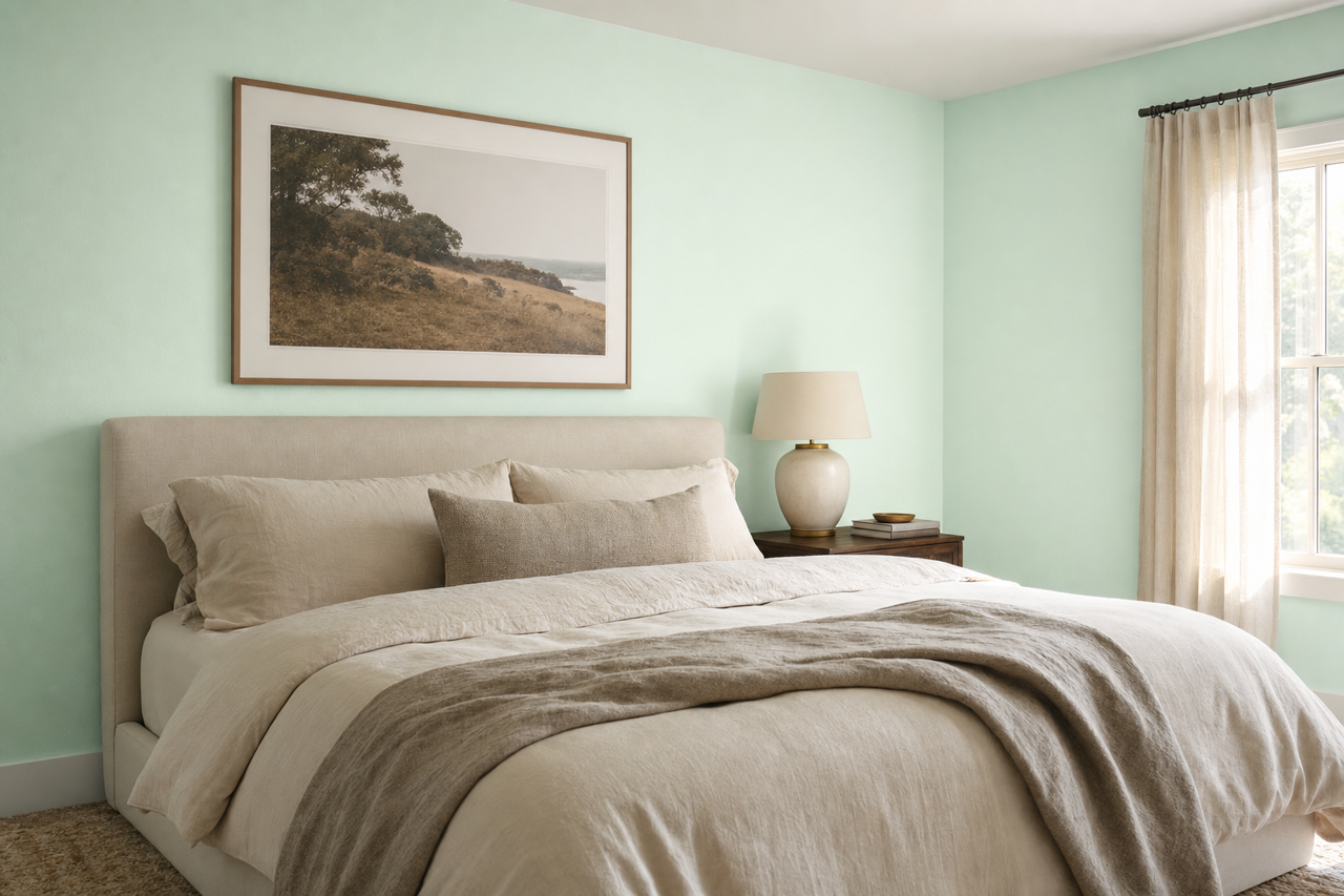 Fresh by Benjamin Moore on interiors