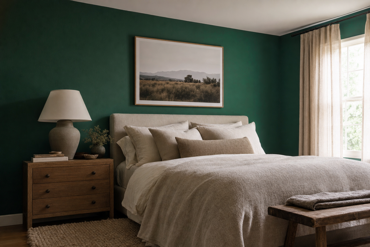 Irish by Benjamin Moore on interiors