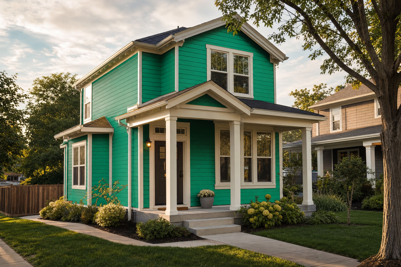Prairie by Benjamin Moore on exterior