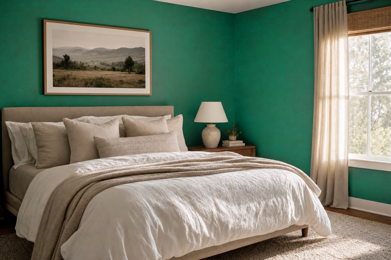 Prairie by Benjamin Moore on interiors