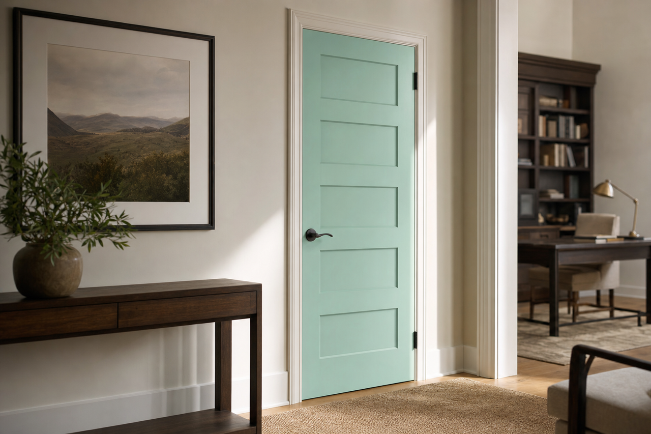 Return by Benjamin Moore on interior-doors