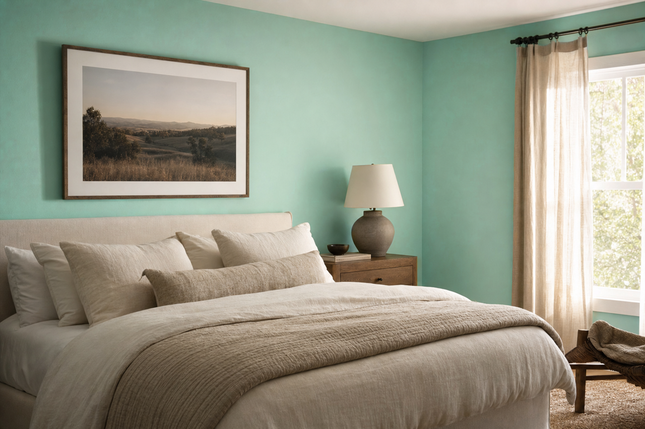Return by Benjamin Moore on interiors