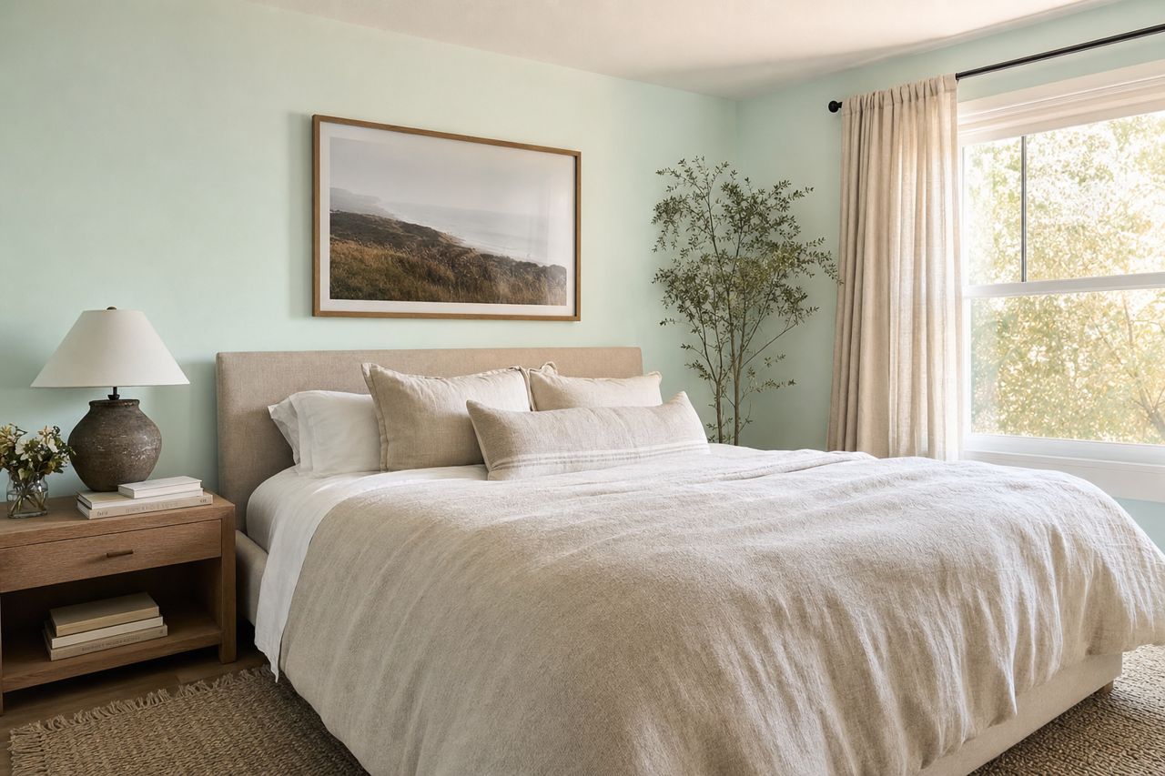 Spring by Benjamin Moore on interiors