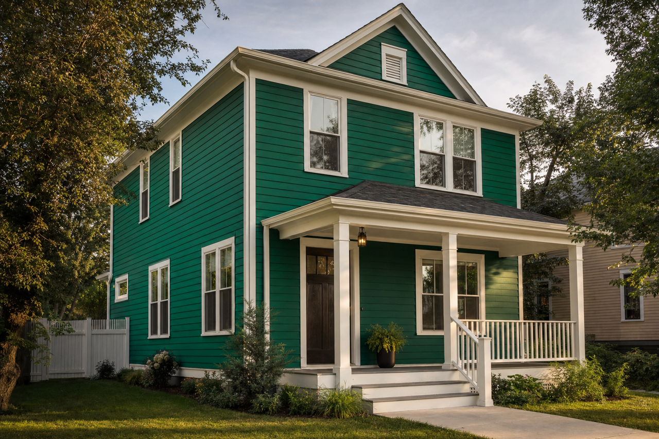 True by Benjamin Moore on exterior