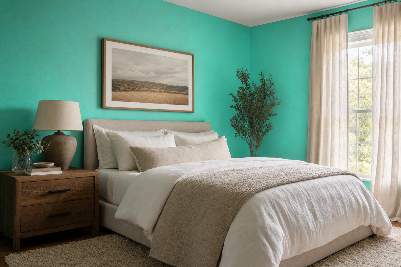 Miami by Benjamin Moore on interiors