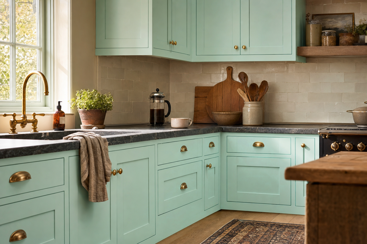 Florida by Benjamin Moore on cabinets