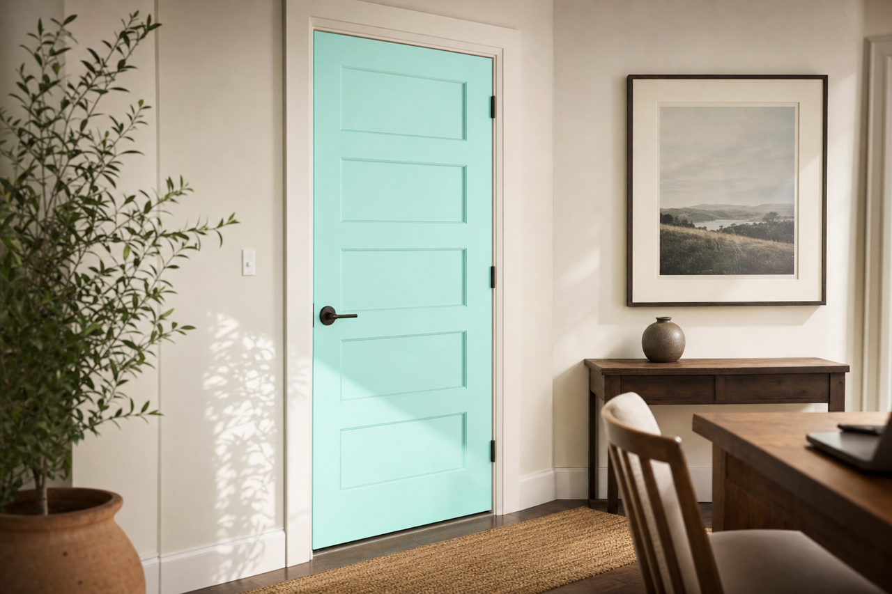 Florida by Benjamin Moore on interior-doors