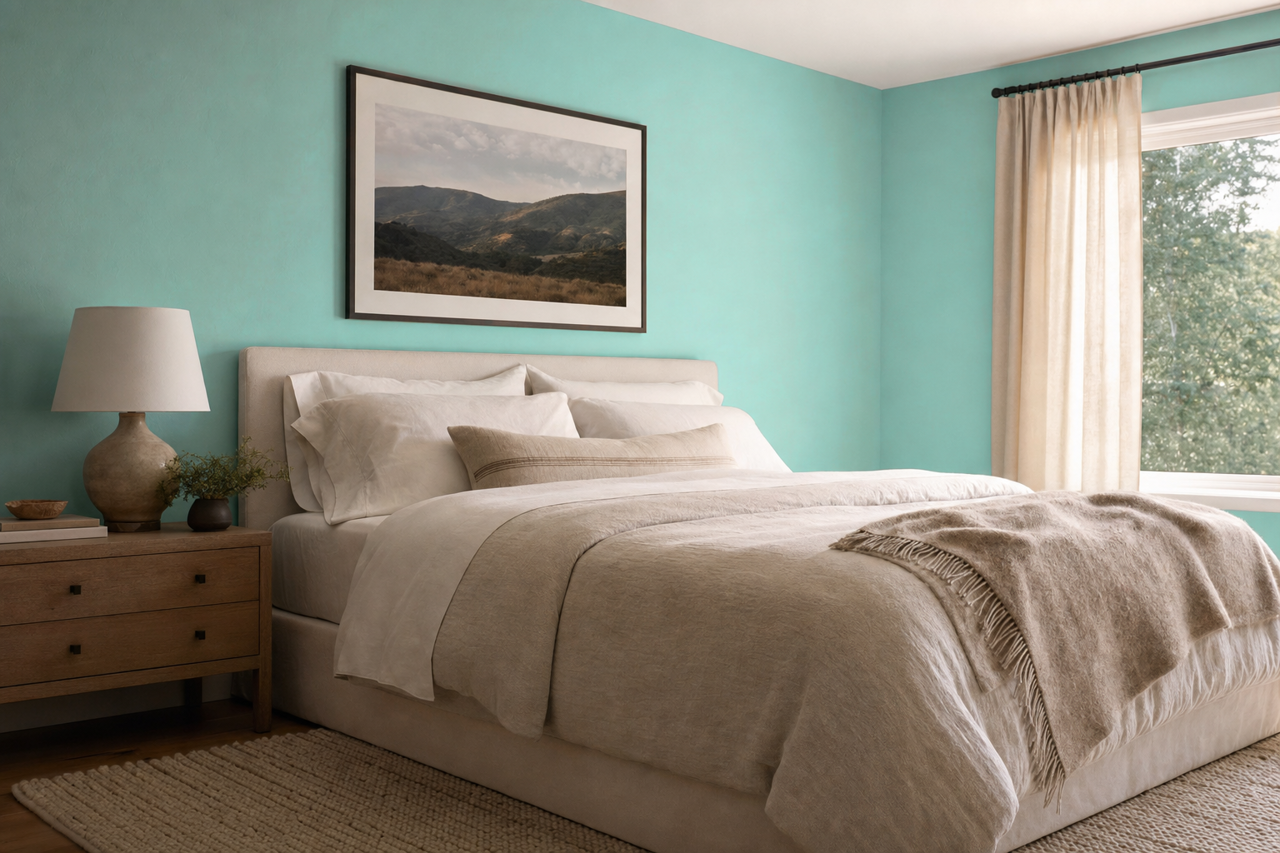 South by Benjamin Moore on interiors