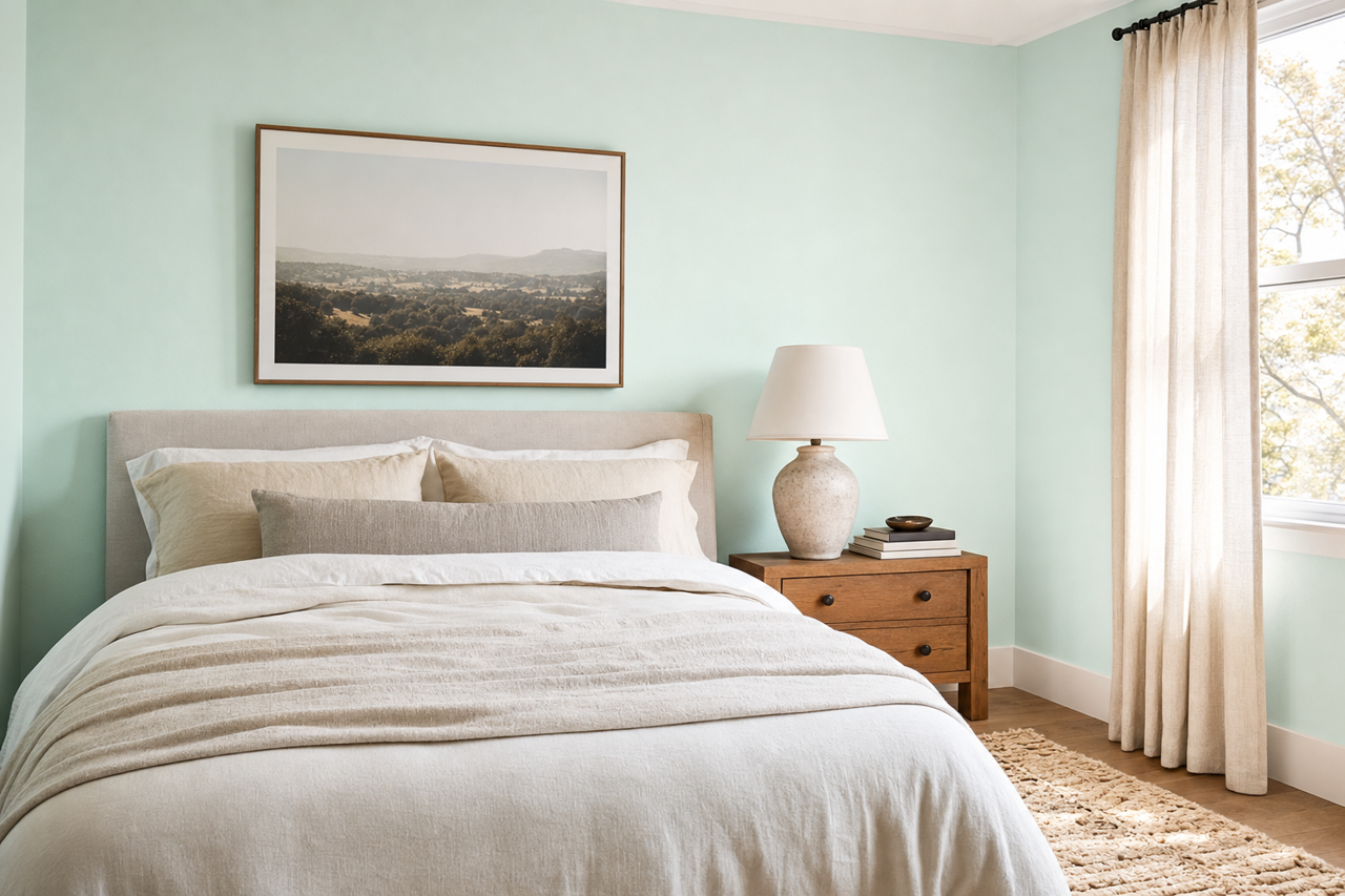 Baby by Benjamin Moore on interiors