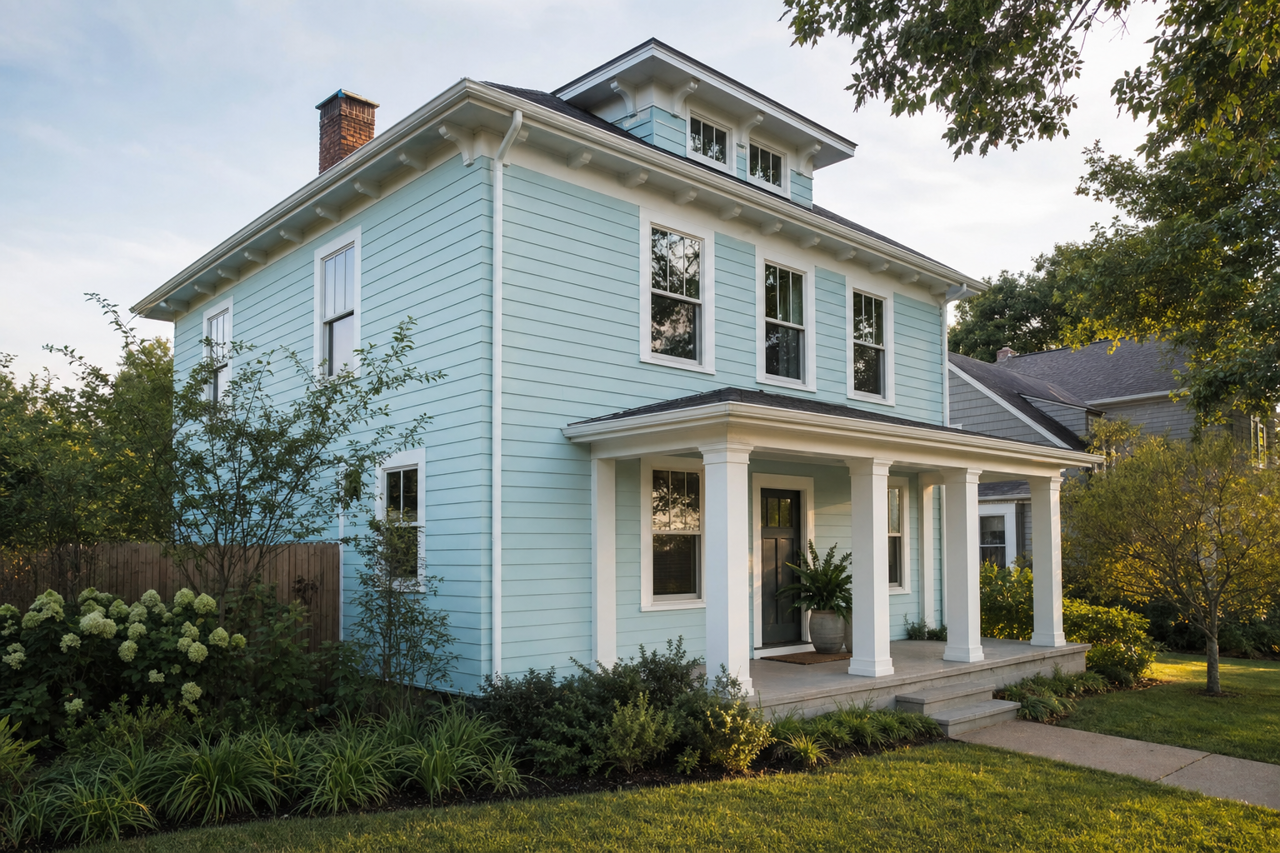 Forget by Benjamin Moore on exterior