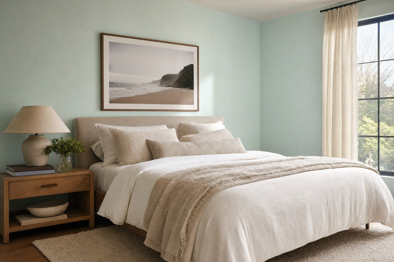 Icing by Benjamin Moore on interiors