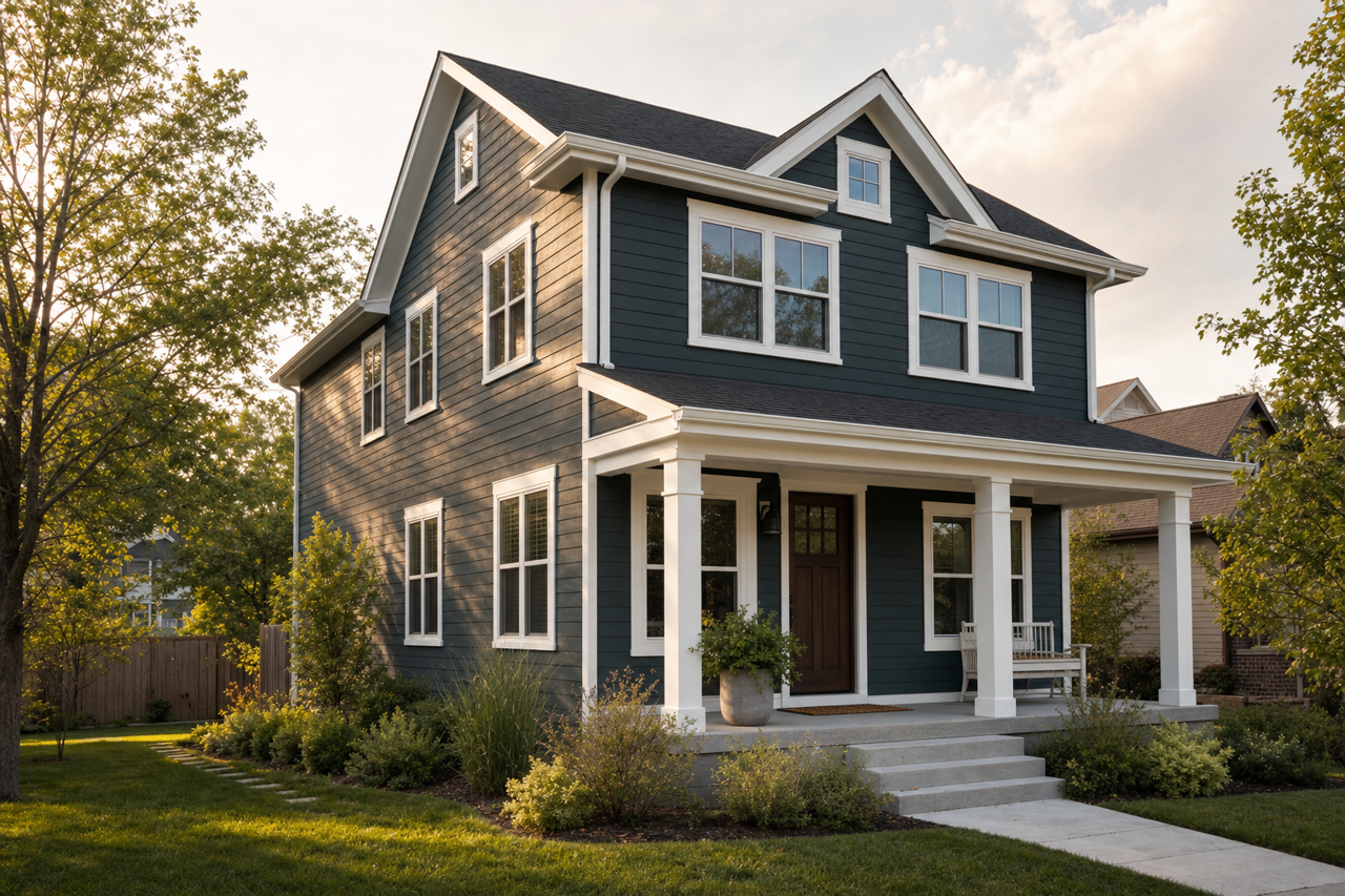 Salamander by Benjamin Moore on exterior