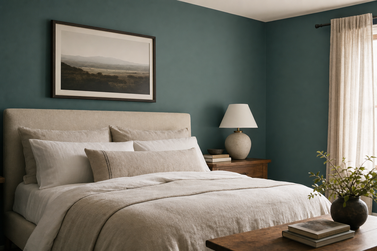 Newport by Benjamin Moore on interiors