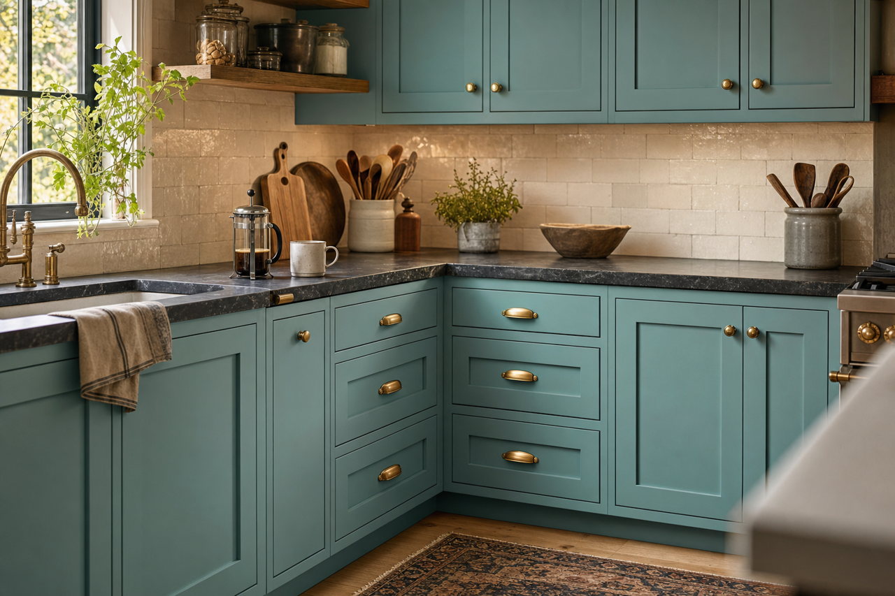 Florida by Benjamin Moore on cabinets