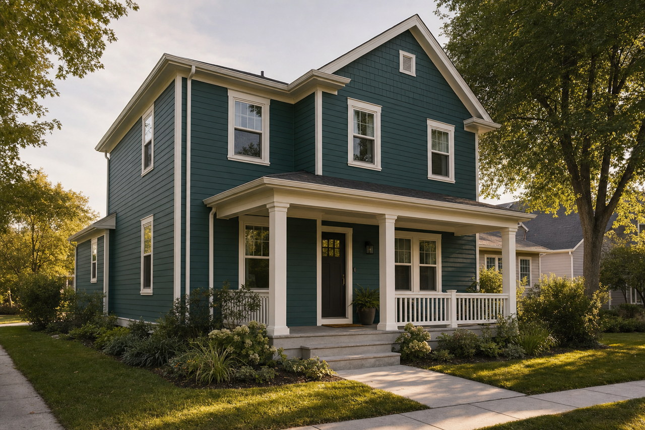 Yukon by Benjamin Moore on exterior