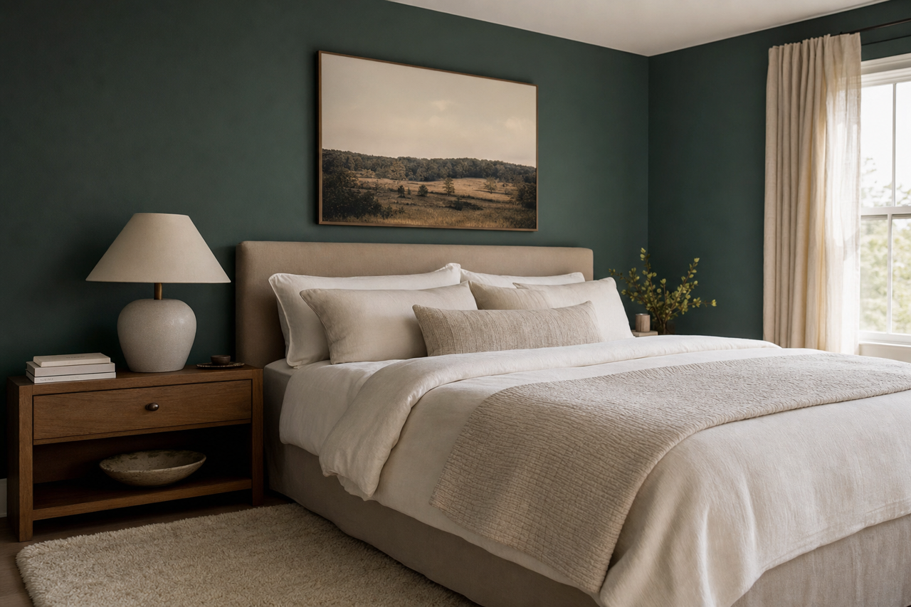Yukon by Benjamin Moore on interiors