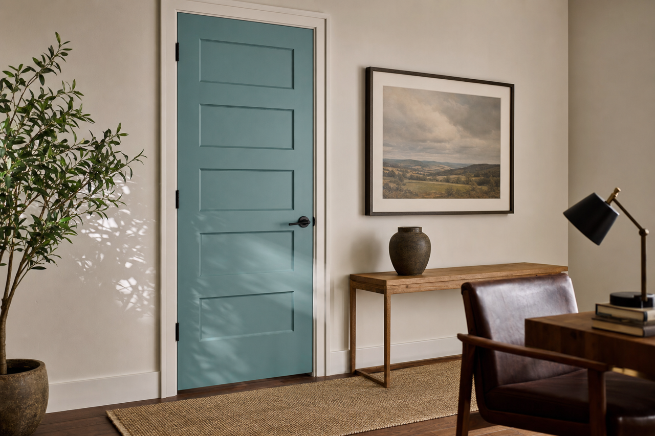 Majestic by Benjamin Moore on interior-doors